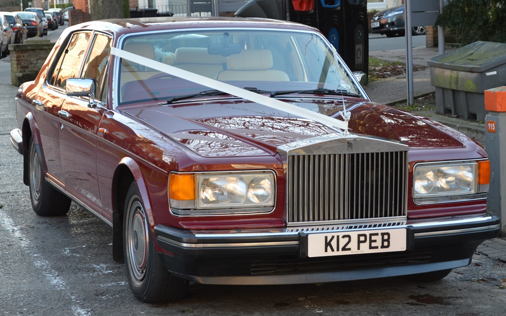 Rolls Royce at Swindon Register Office