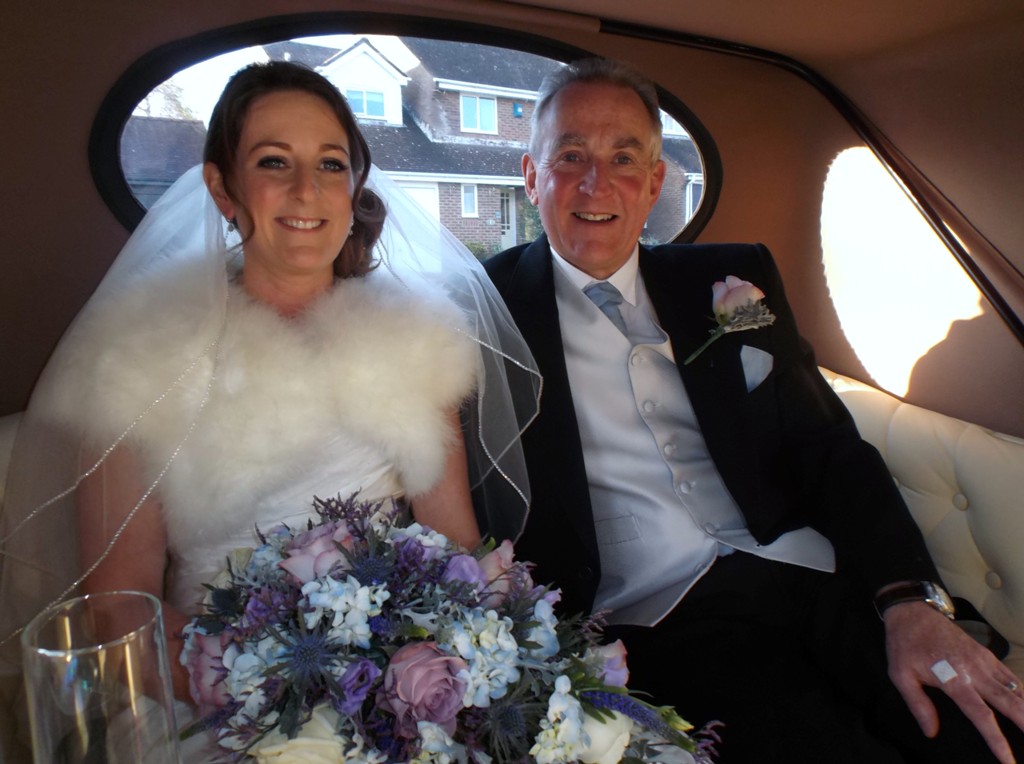 wedding car near marlborough