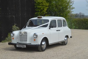 Wedding Car at Cripps Barn