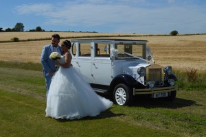 Marriam and Paul at Wellington Barn