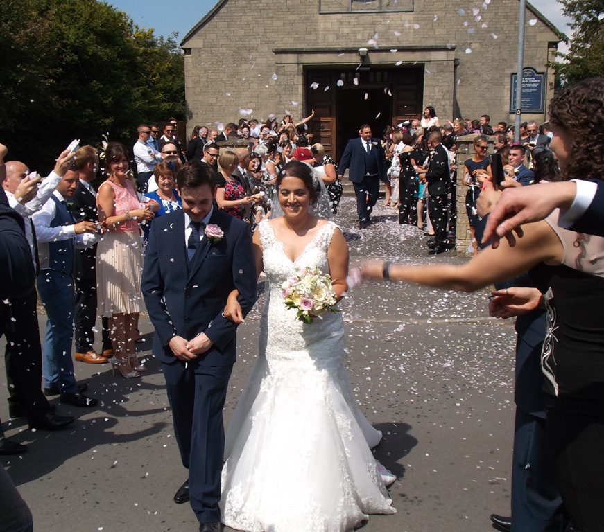 St Mary's Church wedding for Anna and Nathan