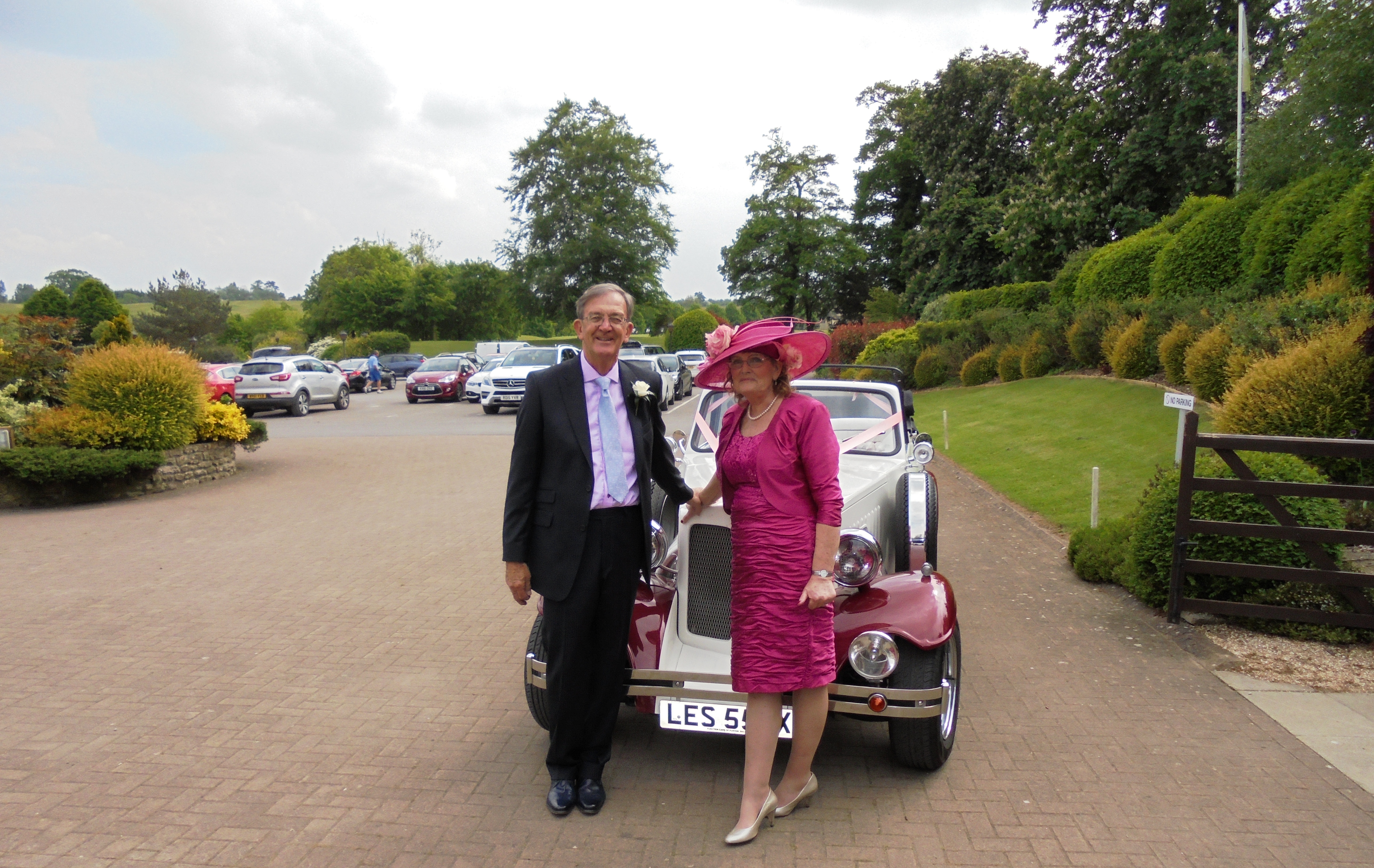 Cumberwell Park reception for Sue and Fred