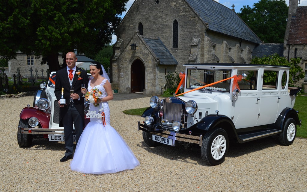 Fairford wedding for Jemma and Bobby