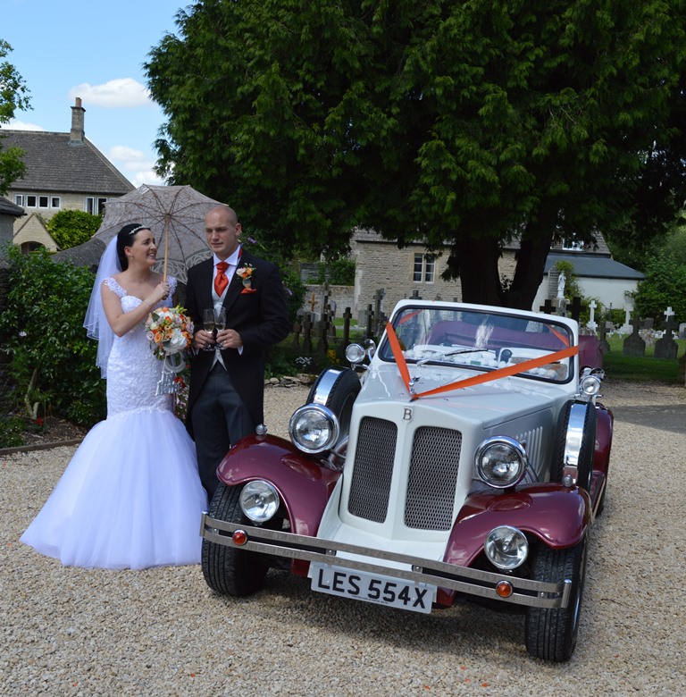 Fairford wedding for Jemma and Bobby
