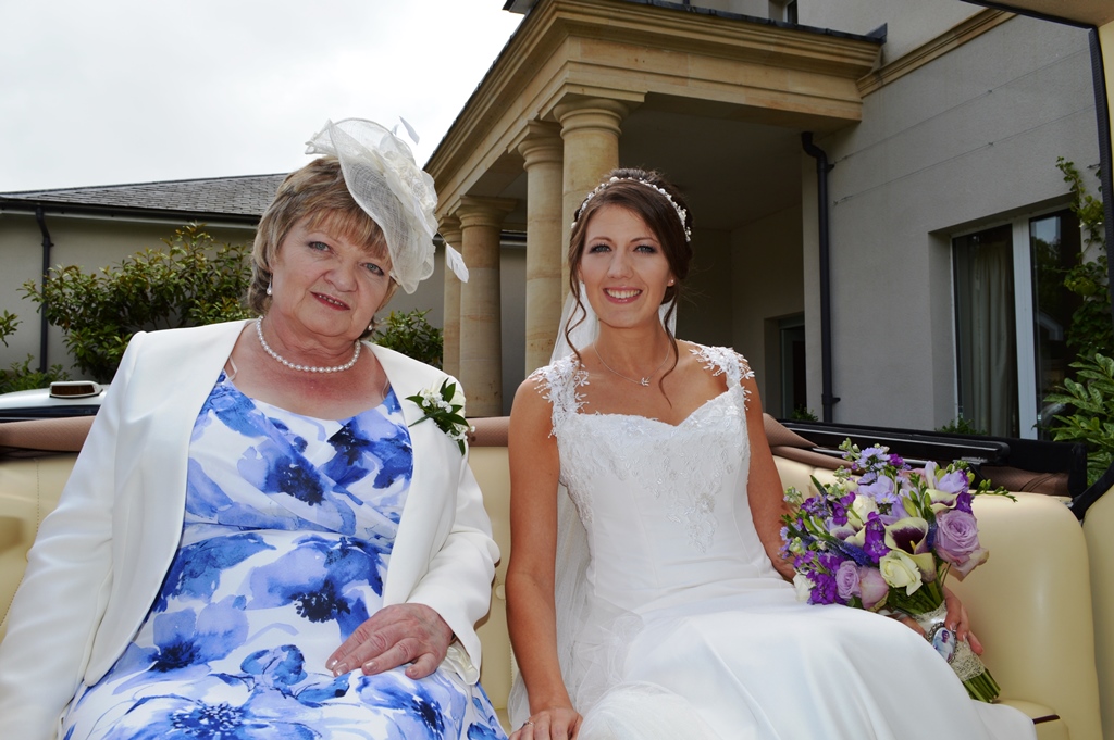 Kate and her Mother at Bowood House Hotel