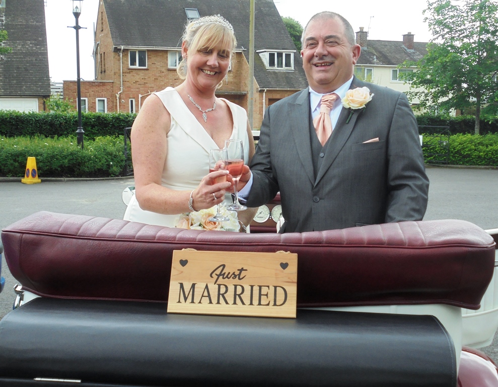 Devizes wedding for Beverley and Brian