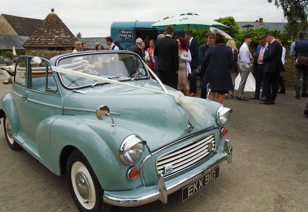 Morris Minor at Winkworth Farm