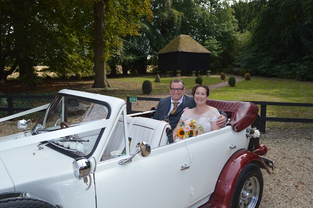 Lains Barn wedding for Sian & John