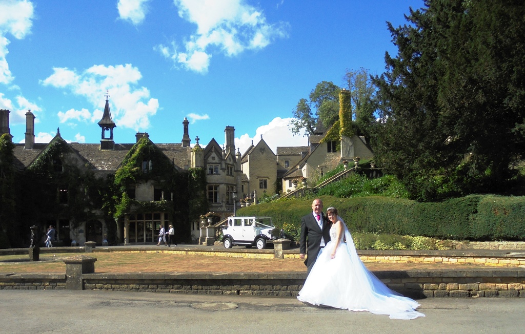 Manor House Castle Coombe wedding reception for Lisa & Neil