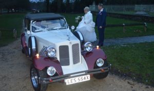 Annette & Philip at Lydiard Church