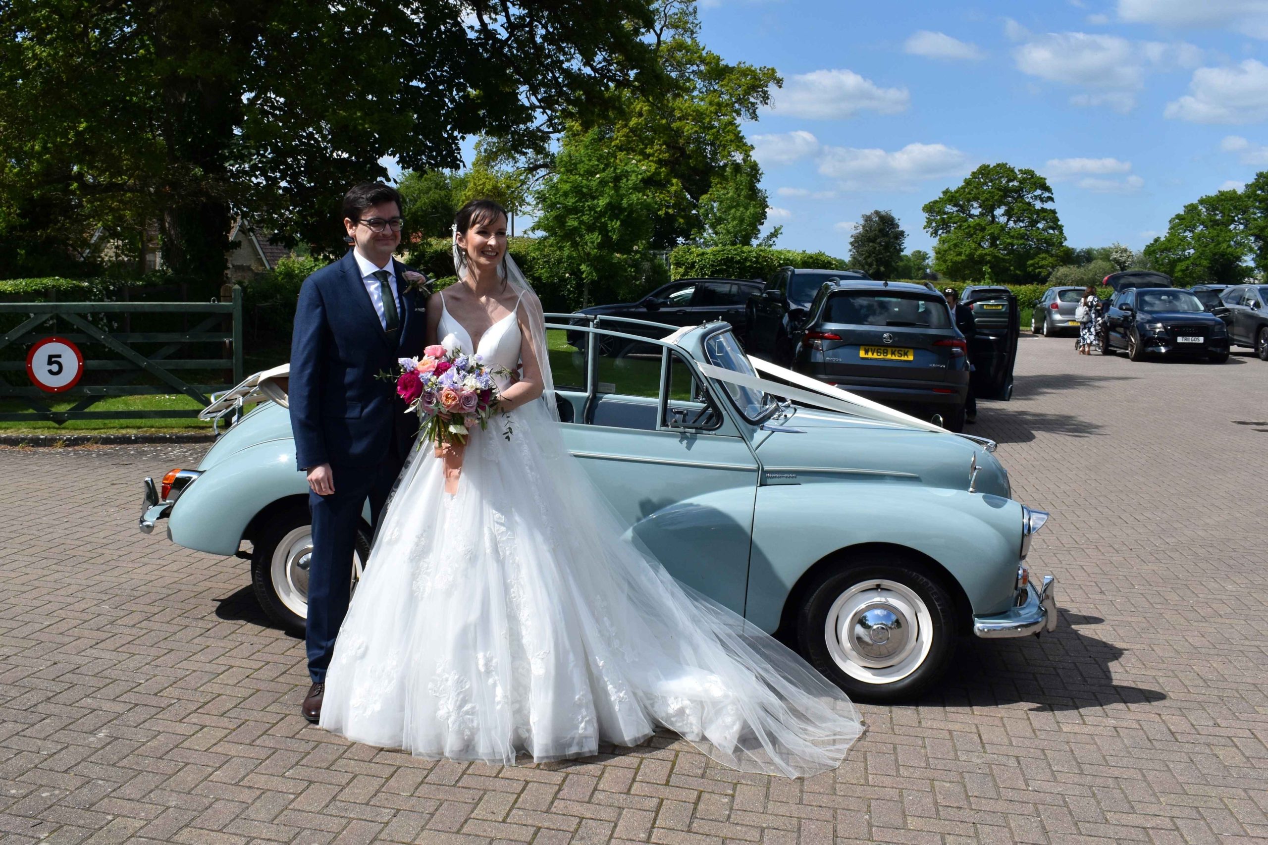 Bromham wedding for Sarah and Anthony 20 May 2023
