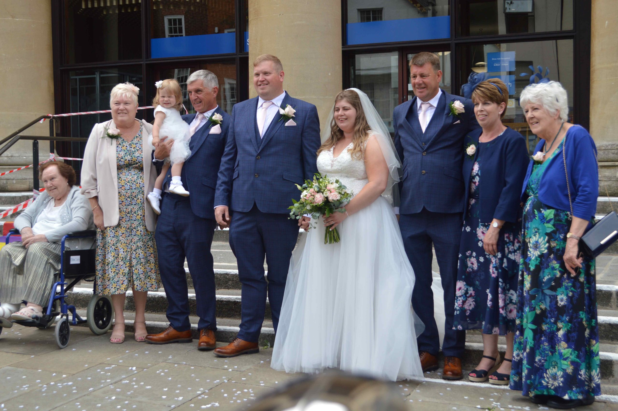 Gloucester Register Office wedding for Zoe and Shaun