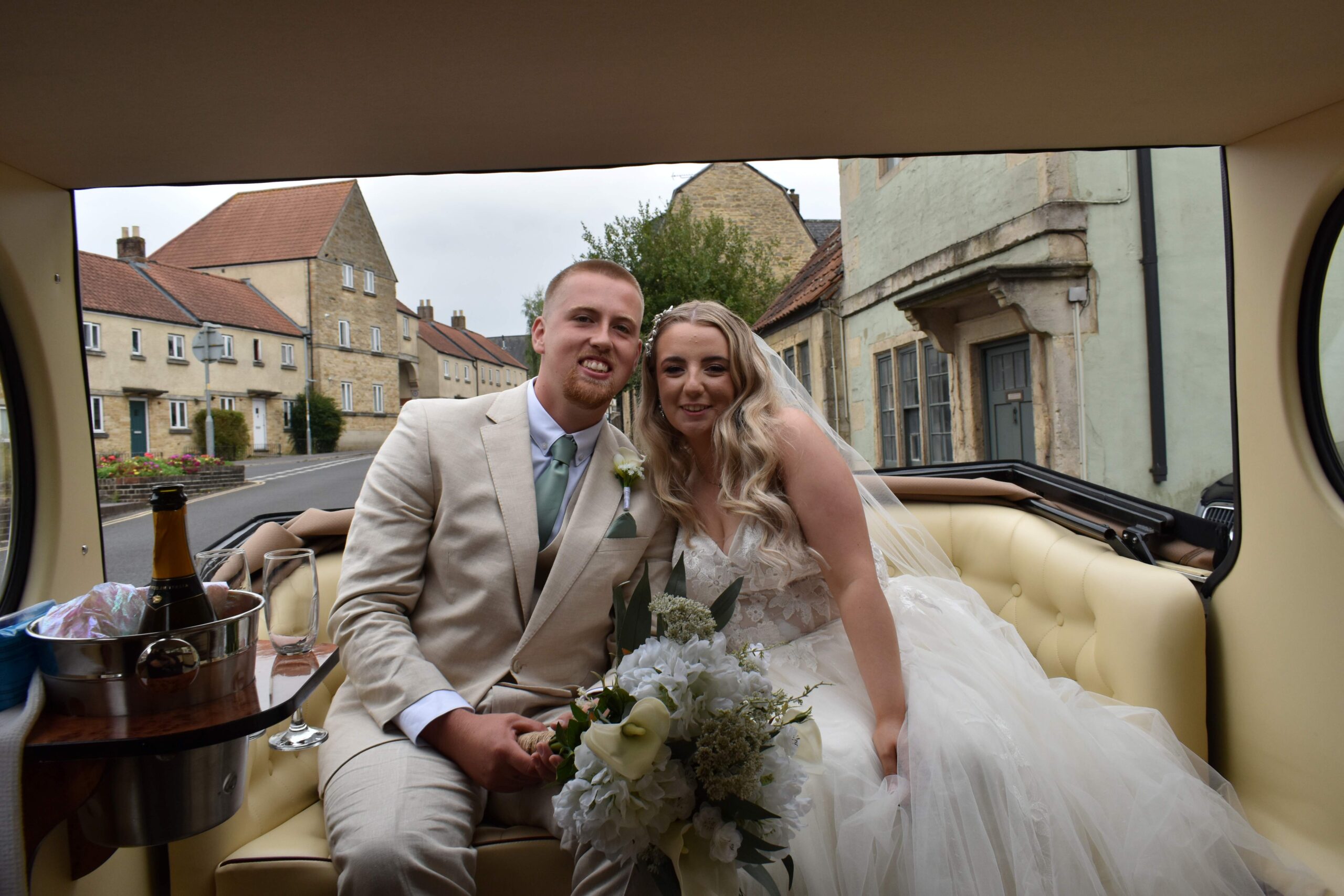 Chippenham wedding for Rhia and Donal 31 August 2024