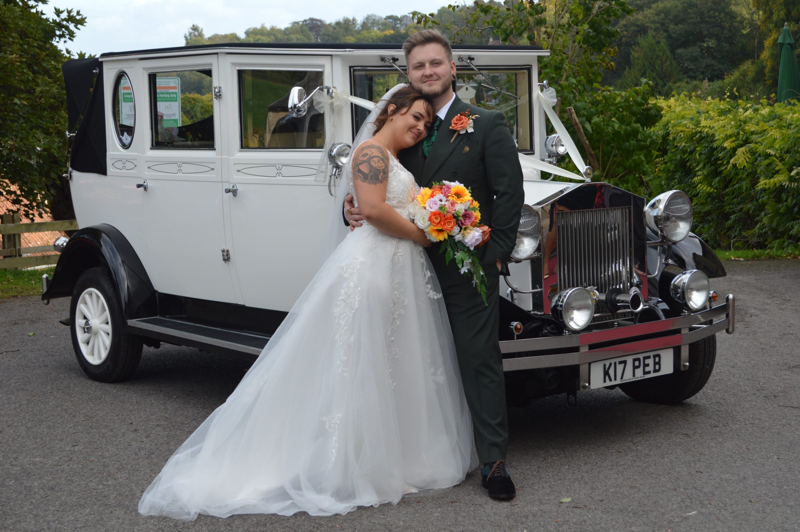 Trowbridge wedding for Charlotte and Tobie 4 October 2025