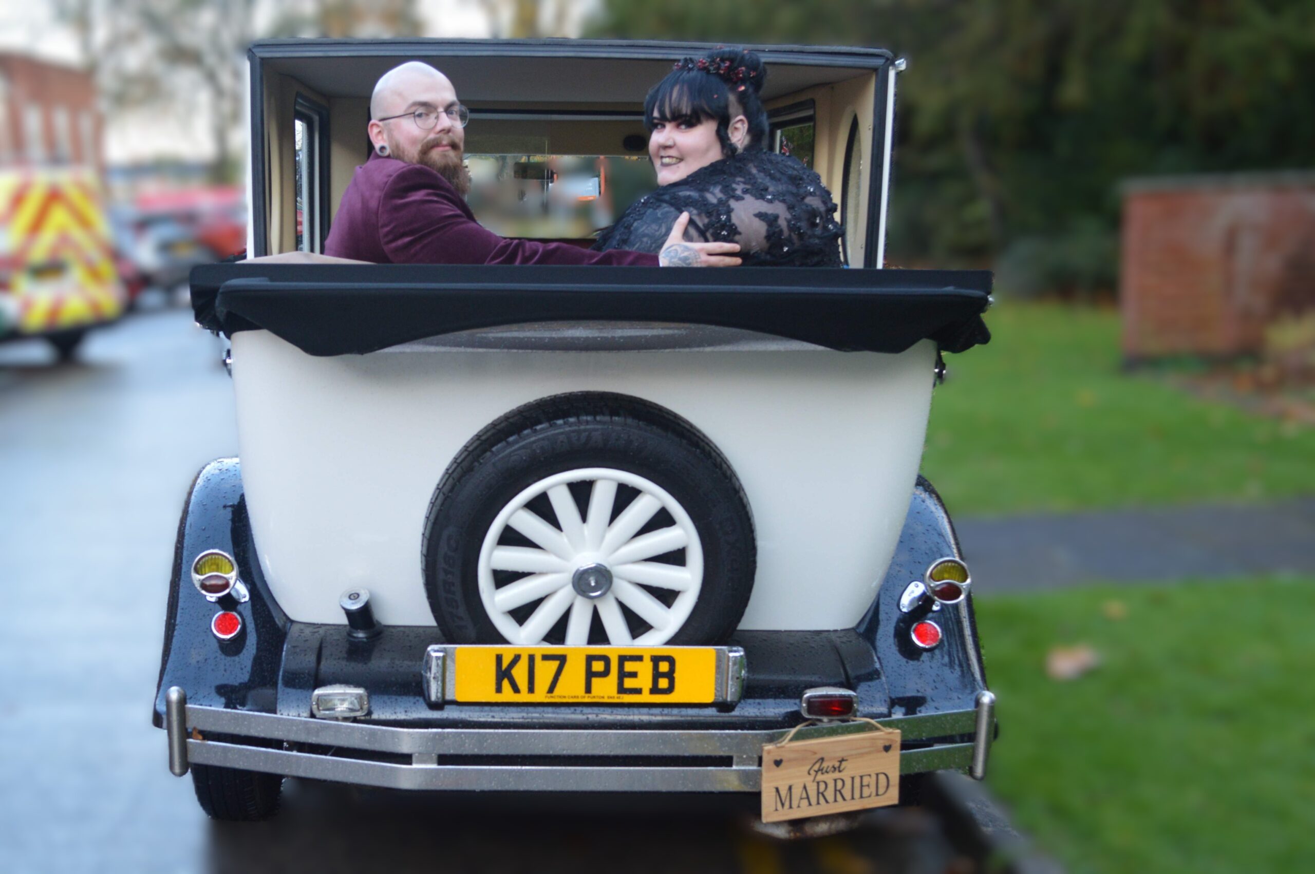 Swindon Register Office wedding for Kay and Conor Friday 31 October 2025