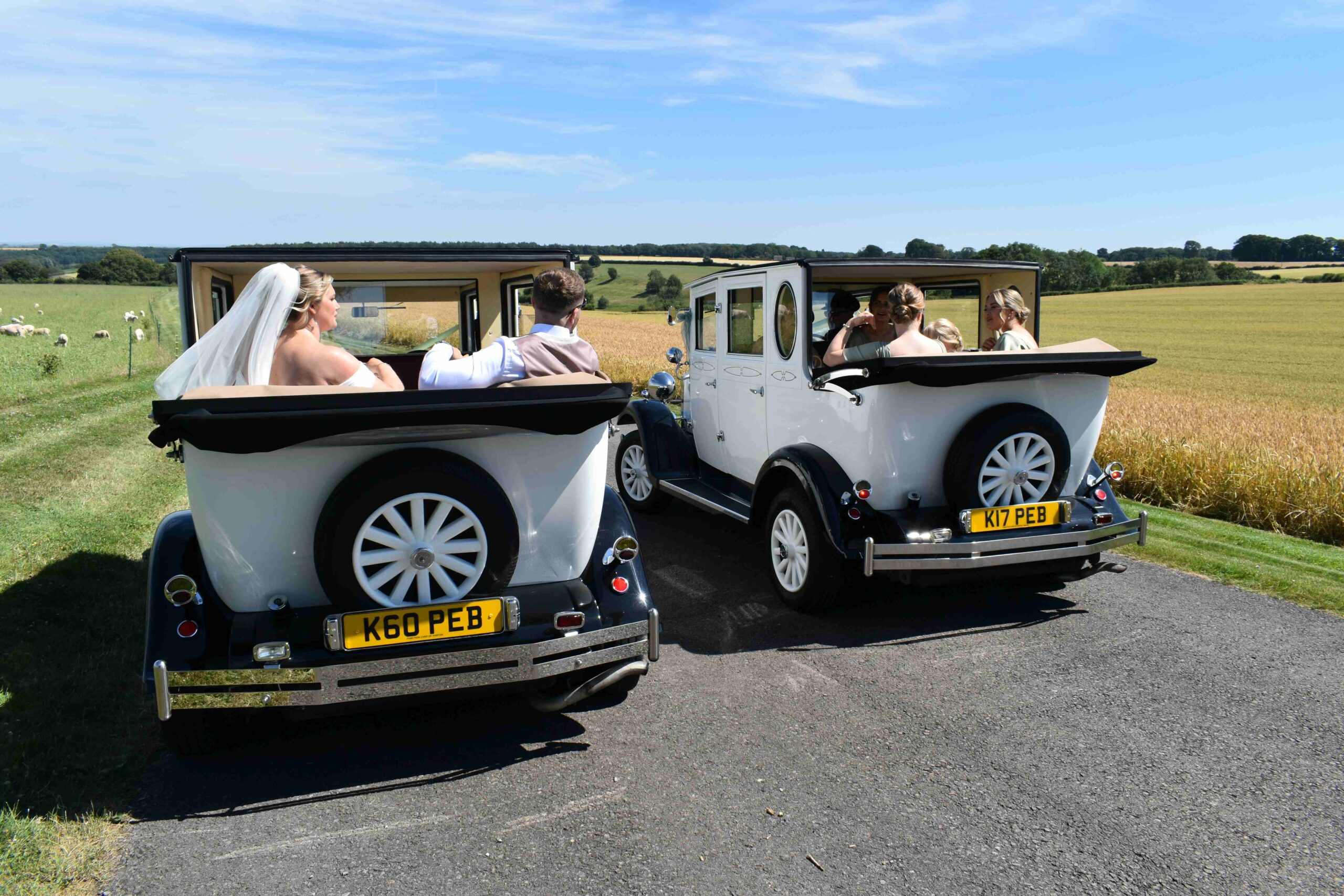 Kingscote Barn wedding reception for Lottie and Dan 03 July 2026