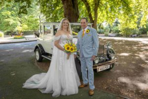 Swindon Town Gardens wedding for Joanna and Jose Sunday 23 August 2026