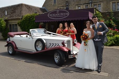 Beauford convertible wedding car